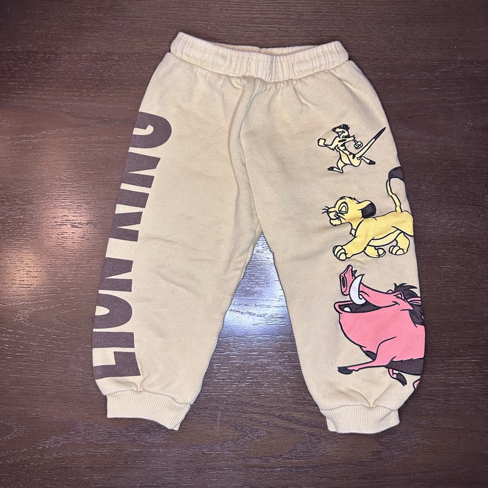 Zara x Disney Lion King Sweatpants - 5T